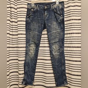 G-STAR 5620 Custom Slim Tapered Women's Jeans waist size 28 length 30 Raw Denim